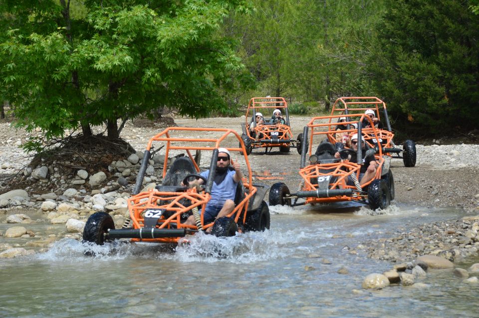 From Belek: Fully Combo Zipline, Quad Safari, Rafting, Lunch - Hotel Pickup in Belek and the Roma Rafting Basecamp Start