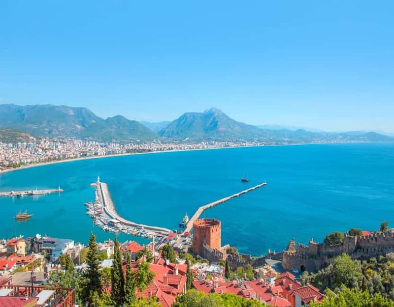 From City of Side: Alanya Tour with Lunch, Boat & Cable Car - Alanya Castle and Cable Car: Big Views, One Small Cost Check