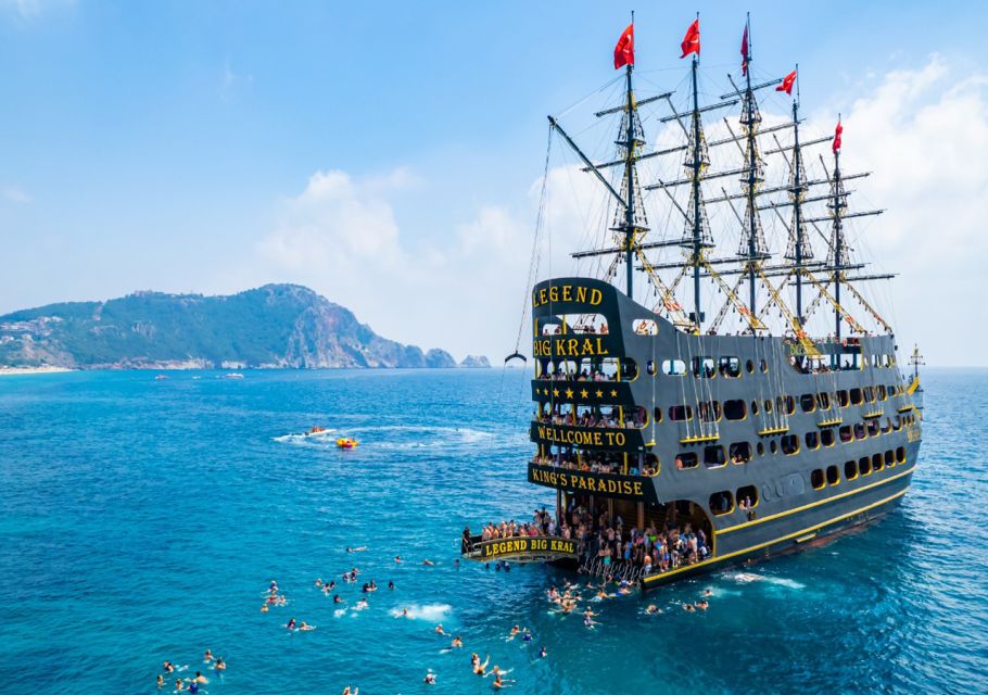 From City of Side and Alanya: Legends and Pirates Yacht Tour - Lunch onboard: what to expect from the buffet