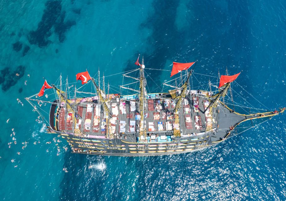 From City of Side and Alanya: Legends and Pirates Yacht Tour - Passing Lovers Cave and the high-jumping show