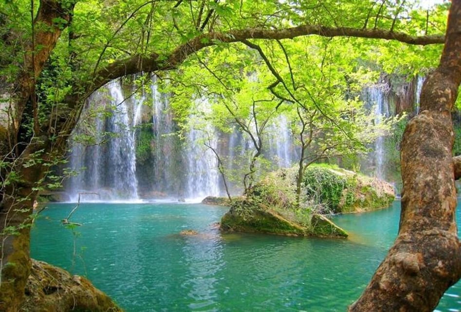 From city of Side: Antalya Old City and Waterfall Day Trip - Guide and group pace: what you’re paying for beyond the bus
