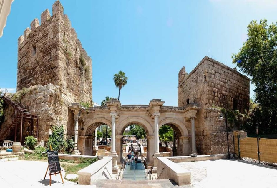 From city of Side: Antalya Old City and Waterfall Day Trip - Kurşunlu Waterfall: 30 minutes for photos, shade, and calm