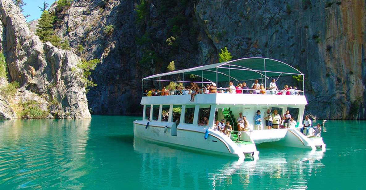 From city of Side : Excursion to Green Canyon - Key Things That Matter on This Green Canyon Excursion