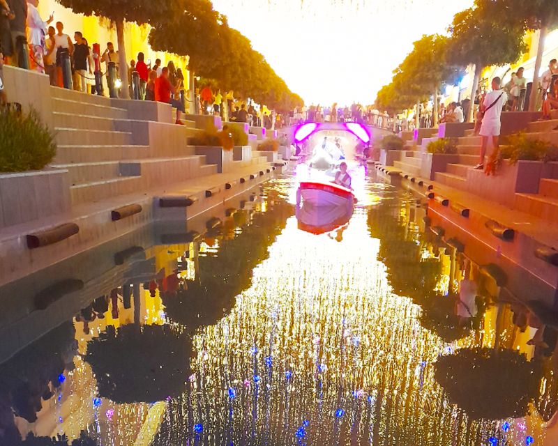From city of Side Land of Legends Night Show - Time for shopping and food: where a fast meal can become 45 minutes