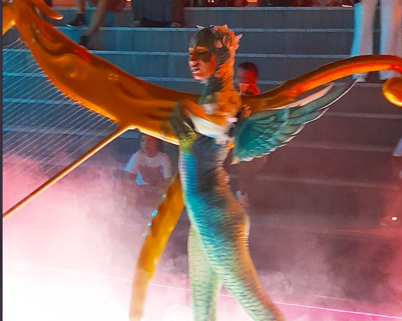 From city of Side Land of Legends Night Show - The park experience after dark: music, DJs, and how crowds really behave