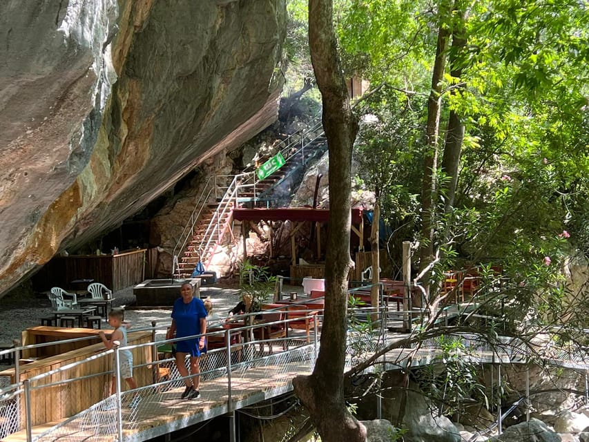 From City of Side: Sapadere Canyon Tour with Pickup & Lunch - Cave and nature stops: observation terrace and the Dwarves Cave add-on