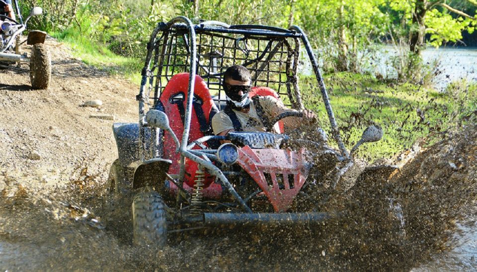From city of Side: Taurus Mountains Buggy Safari - River Splashing and Mountain Climbs: Where the Adrenaline Hits
