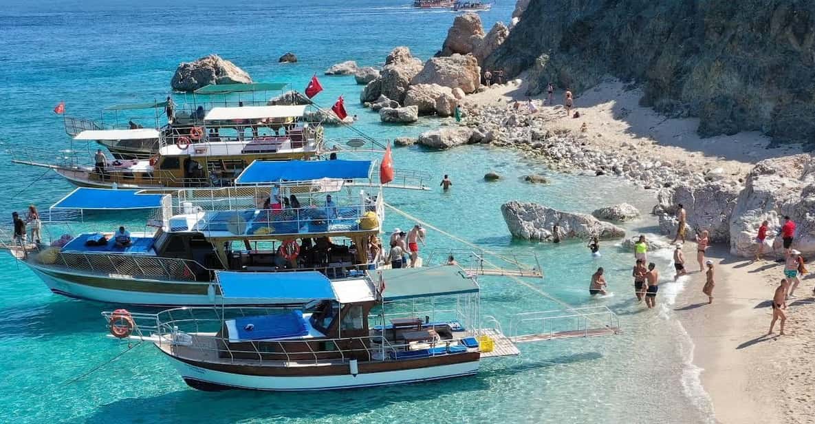 From Kemer, Antalya, Belek: Adrasan Suluada Island Boat Tour - Saluda Bay swim stop: your first big water break