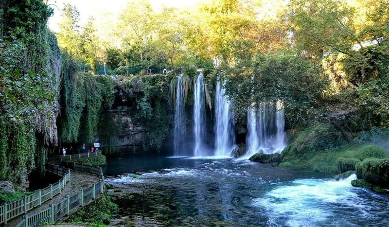 From Side: Antalya City Tour w/Boat Trip, Old Town&Waterfall - Cable car situation: adjust your expectations