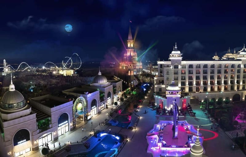 From Side: Land Of Legends Night Show With Transfer - Side to Land of Legends Night Show: how the 4-hour plan really works