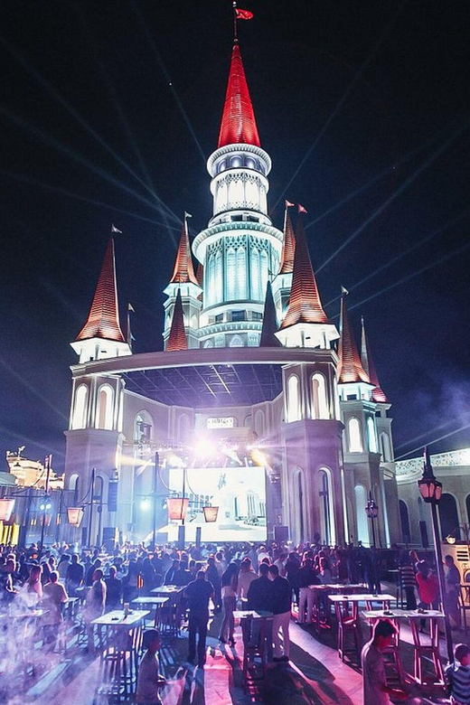 From Side: Land Of Legends Night Show With Transfer - The park experience beyond the show: shopping, restaurants, and extra charges