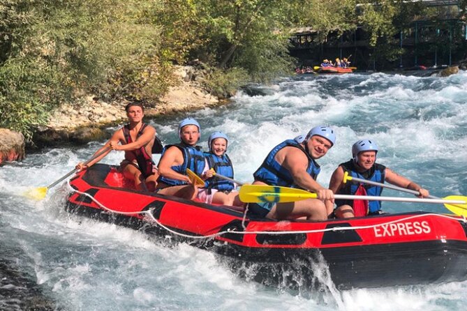 From Side: Rafting & Buggy Safari & Zıplayn with Lunch & Transfer - Rafting in Köprülü Kanyon: the wet, satisfying finale