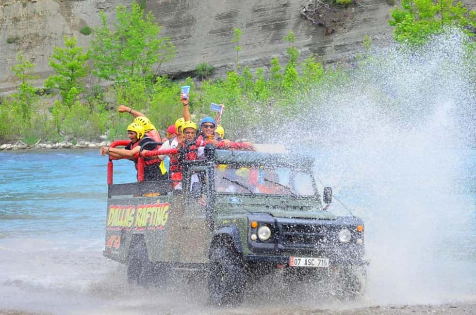 From Side: Rafting w/ Zipline, Quad, Jeep Safari & Lunch - Quad Bike or Buggy: Mud Trails You Can Actually Feel
