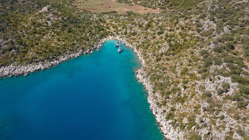 From Ucagiz: Day Trip to Kekova by Boat - Gökkaya Bay lunch and swim: where the meal feels like part of the plan