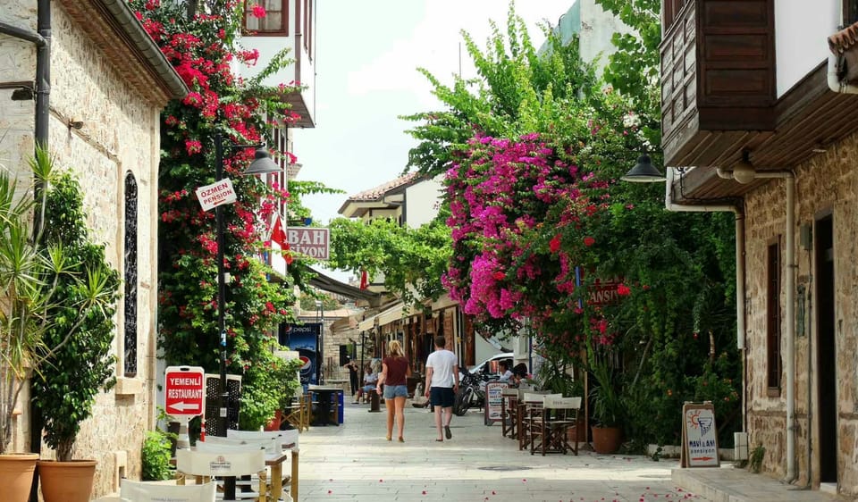 Full-Day Antalya City Tour & Düden Waterfall from Side - Stop 1: Pickup zones in Side—small detail, big difference