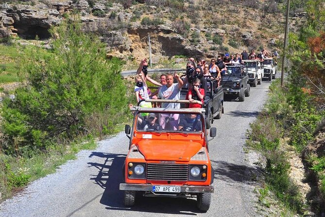 Full Day Jeep Safari in Side and Manavgat - Lunch at the Restaurant: Chicken or Fish Menu