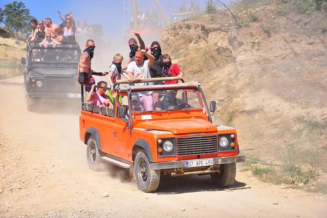 Full Day Jeep Safari in Side and Manavgat - The Water Time Beyond the Stops (River, Boat, Pool)