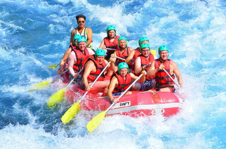 Full Day Rafting/Lunch With Köprülü Kanyon Visit - Your 8 hours: where the time goes (and why you might not paddle the whole day)