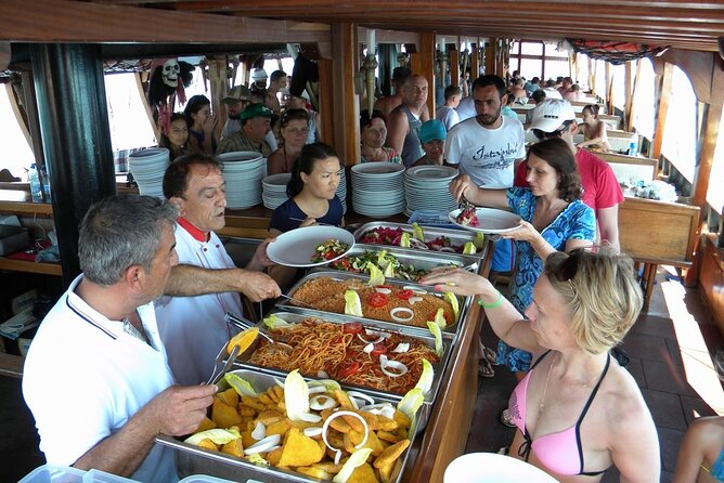 GONSTER : Luxury Pirate Boat Trip Lunch & Soft Drinks & Transfer - Pirate cave photo time: quick, fun, and very visual