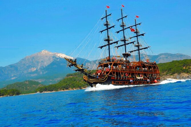 GONSTER : Luxury Pirate Boat Trip Lunch & Soft Drinks & Transfer - Cennet Bay (Paradise Bay): the barbecue lunch pairing