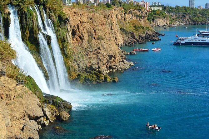 Half-Day Boat Tour to Antalya Waterfalls from Belek - Aksu Stream and Kundu: quick sightseeing stretches