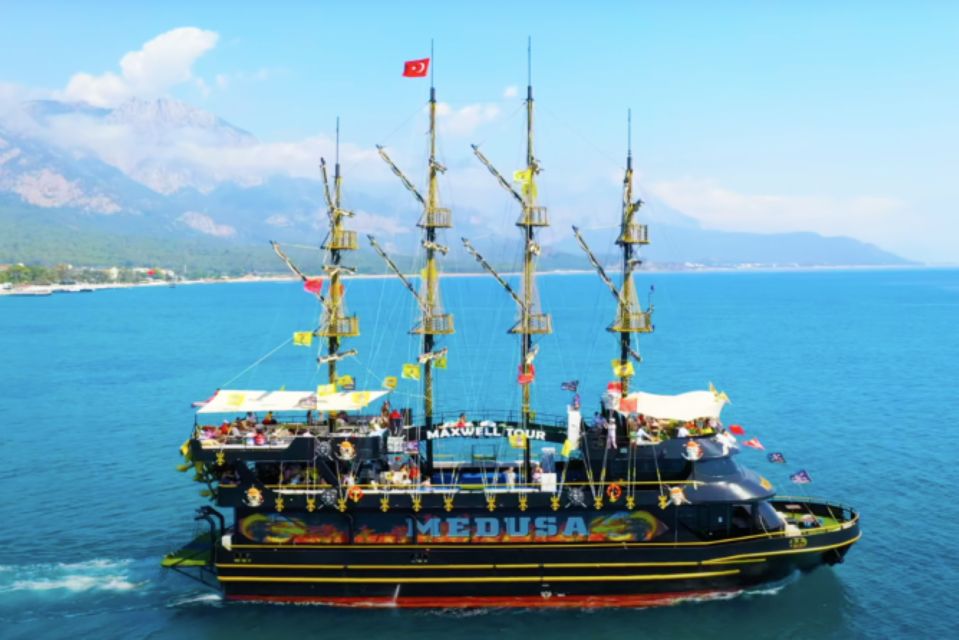 Kemer/Antalya/Belek/Kundu, Exciting Pirate Ship Adventure - The Sea Time vs. The Bus Time Reality Check
