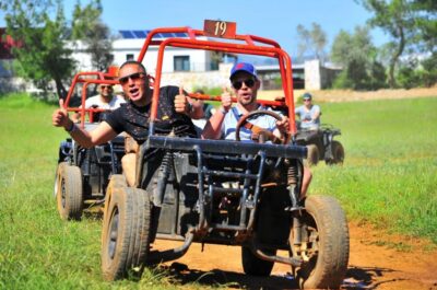 Kemer Buggy Safari, pick uf from Kiris, Camyuva, Beldibi.. - Safety Briefing and How the Buggy Ride Gets Under Control