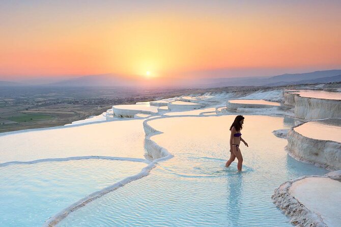 Kemer Express Pamukkale & Hierapolis Day Trip w/Meals & Pickup - Cotton Castle thermal pools: what you’re really paying for
