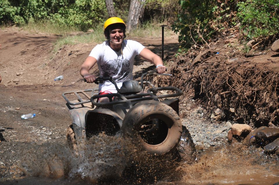 Kemer: Forest, Mud, and Streams Quad Safari Tour with Pickup - Key points to know before you book