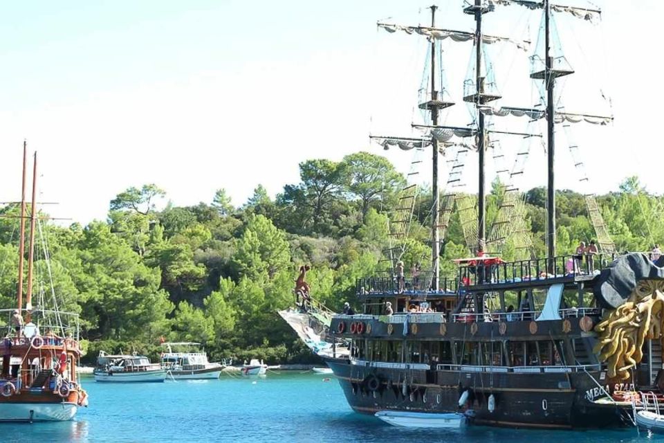 Kemer Full-Day Pirate Boat Trip with Lunch - The cruise route: swim stops and the bays that shape the day