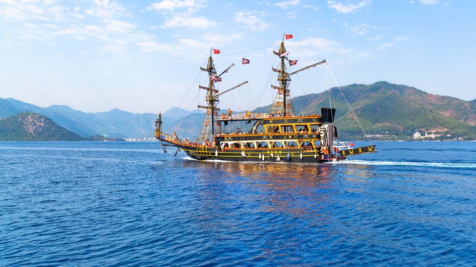 Kemer Full-Day Pirate Boat Trip with Lunch - Phaselis ruins: what you’ll actually be looking at