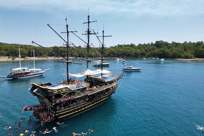 Kemer Full Day Pirate Boat Trip with Lunch and Optional Transfer - Boarding and Organization: How to Reduce the Chance of a Hassle