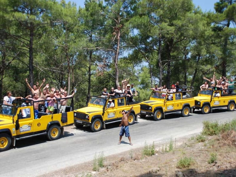 Kemer: Jeep Safari Tour with Lunch at Riverside - Key highlights you’ll actually feel during the day