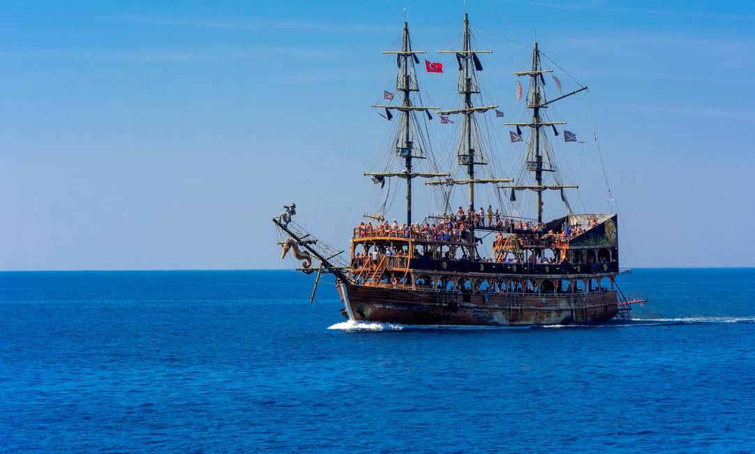 Kemer Pirate Boat Trip with Transfer - Phaselis Ruins Time: A Coastal Ancient Port in a Manageable Chunk
