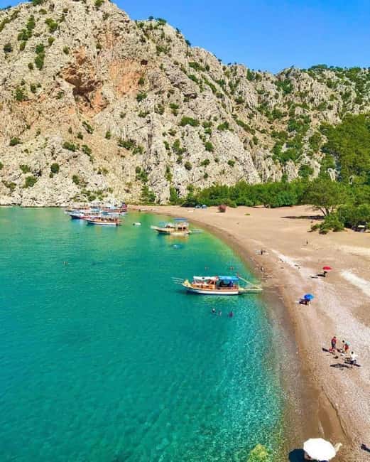 Kemer Porto Genoese-Sazak Bays Boat Trip With Mud Baths - Key things to know before you go