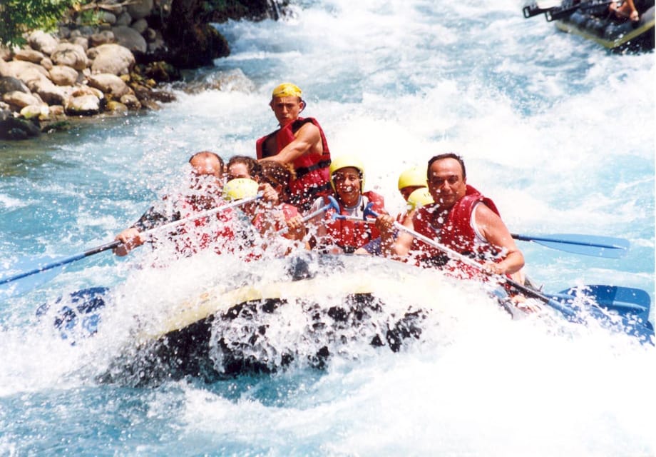 Kemer Rafting Tour - What happens during the raft: guidance, life jackets, and rapids pacing