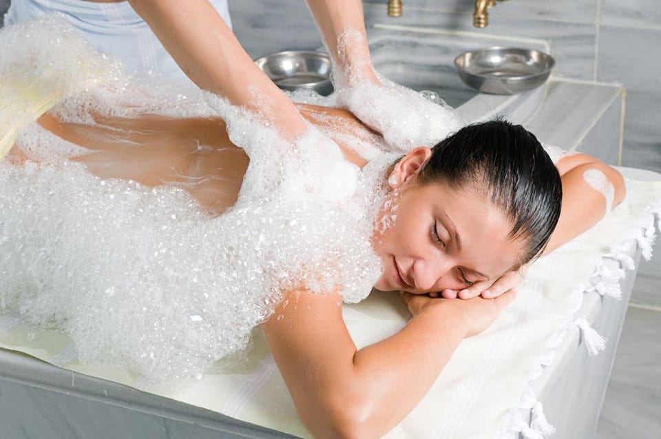 Kemer: Turkish Bath Expereince with Hotel Transfers - Sauna, scrub, foam massage: the skin-care payoff