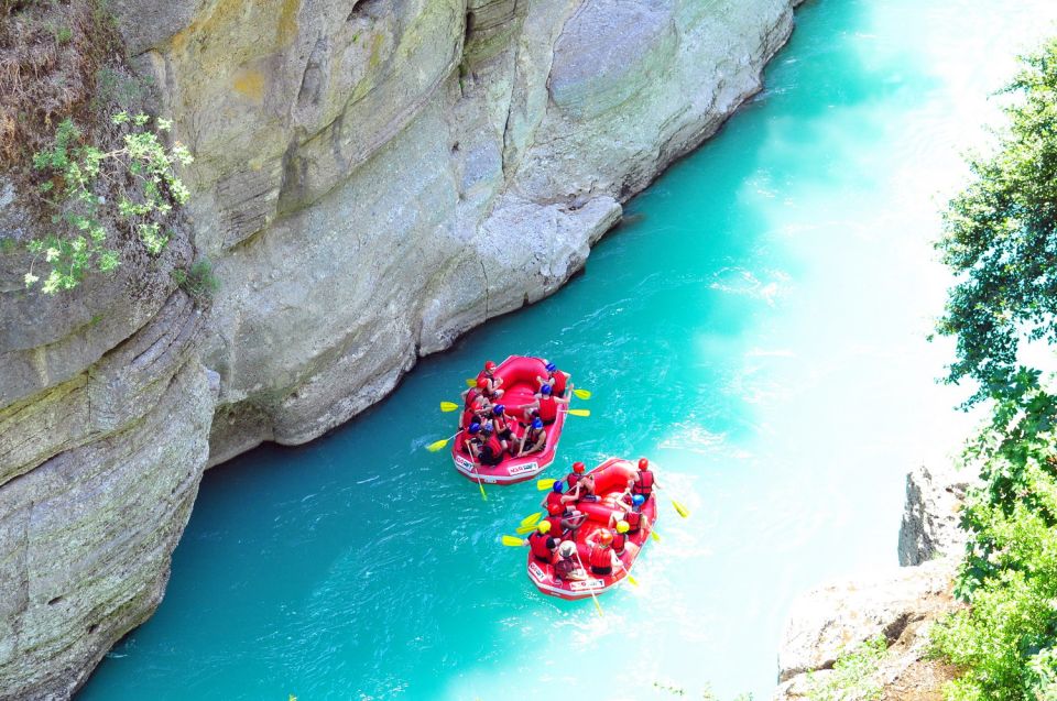 Köprülü Canyon Antalya: Whitewater Rafting Trip - Swim breaks and how to make them work for you