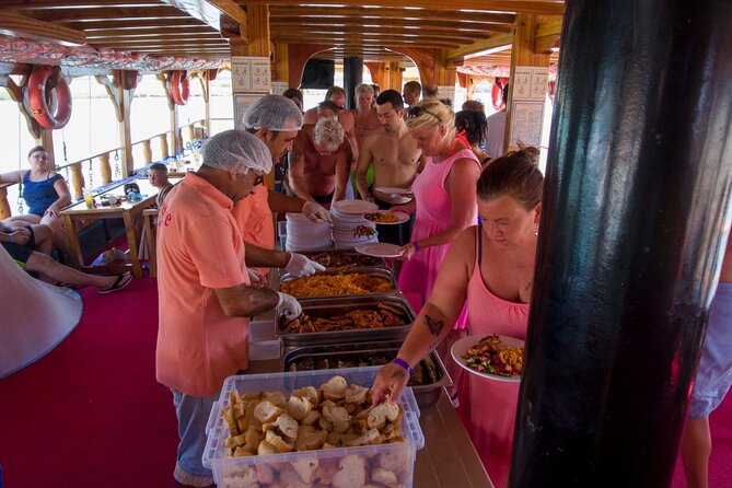 Manavgat Boat Tour from Side - Cruising past Side and the Athena Temple for easy photos