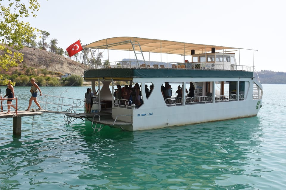 Manavgat: Guided Aqueduct, Waterfall & Green Lake Tour - Green Lake: the included boat tour is the main event