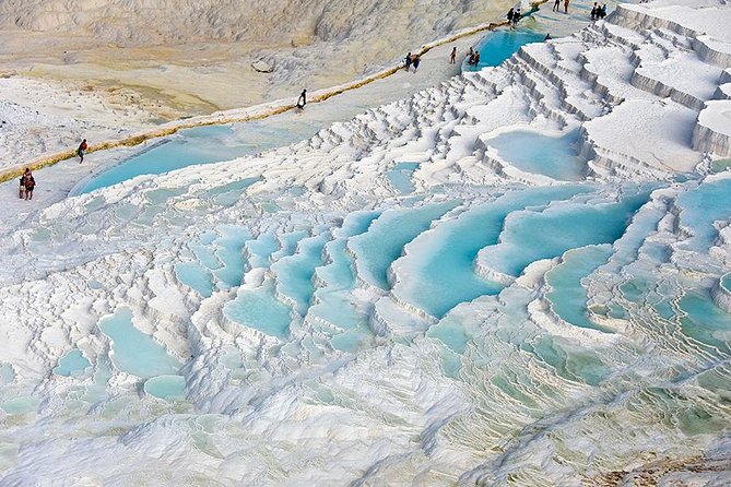 Pamukkale Hierapolis and Cleopatra's Pool Tour with lunch from Antalya - Lunch and the Onyx Store Stop: Good Food, Mixed Vibes