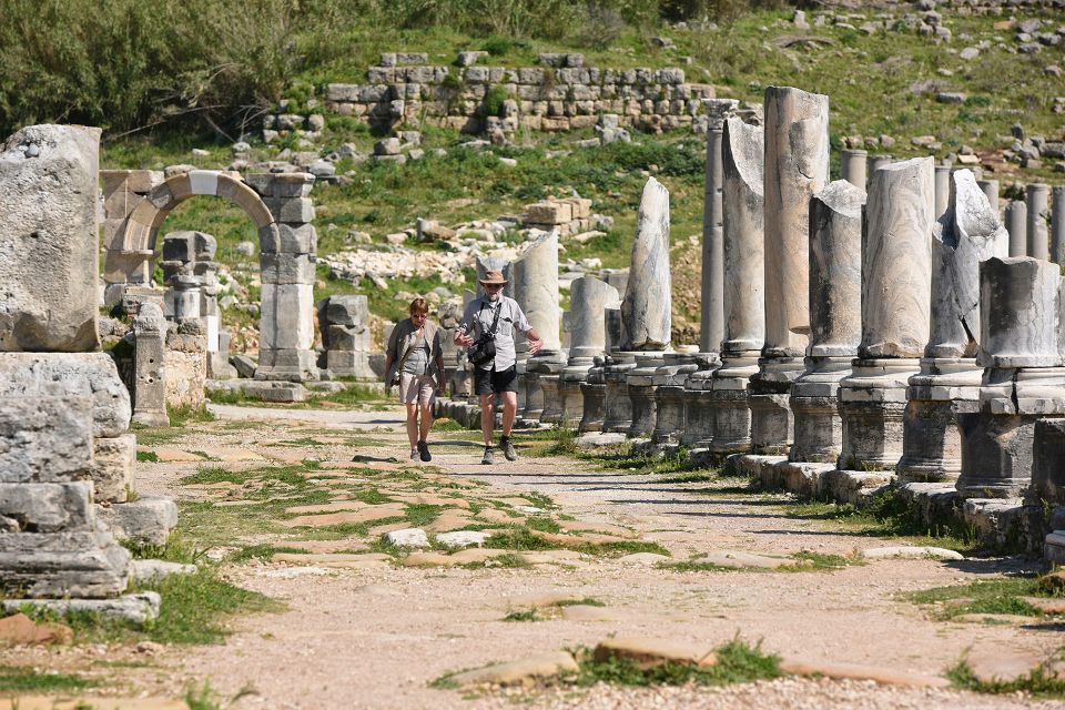 Perge, Aspendos & city of Side Full-Day Tour from Antalya - Side’s Harbor Ruins: Sea Views, Trade in the Marble, and an Old Town Walk