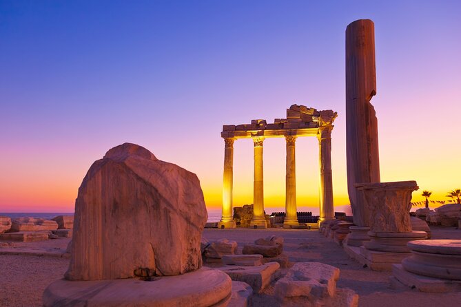 Perge, Aspendos, Side and Waterfall Full Day Tour - 8:00am Pickup and a Comfortable Start from Antalya