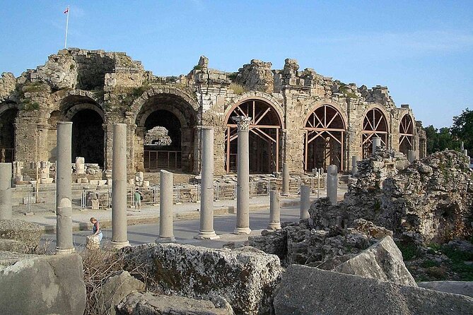 Perge Aspendos Side the Historical sites of Antalya - Stop 2: Aspendos Ruins and the Roman theatre that still does its job