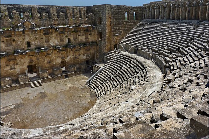 Perge Aspendos Side the Historical sites of Antalya - Stop 4: Manavgat Waterfall and tea gardens as your final wind-down