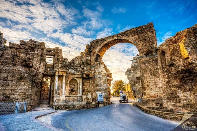 Perge, Aspendos, Side & Waterfall Full-Day Tour from Antalya - Side’s Ancient Streets: Apollo Temple, Harbor Views, Agora and Theater