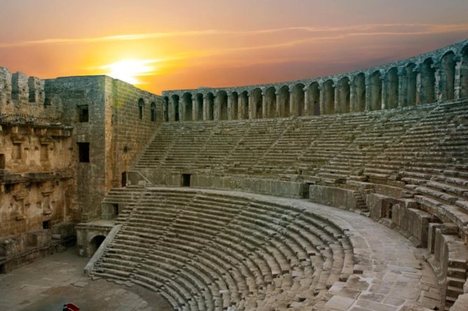 Perge Aspendos Side Waterfall Tour - Aspendos Amphitheatre: Best-Preserved Roman Theatre With Real Atmosphere