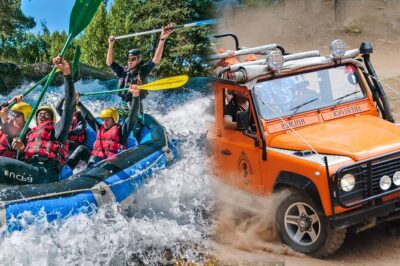 Rafting & Jeep Safari Adventure from Belek - The 4x4 Jeep Safari in the Taurus Area: This Is Off-Road, Not a Smooth Ride