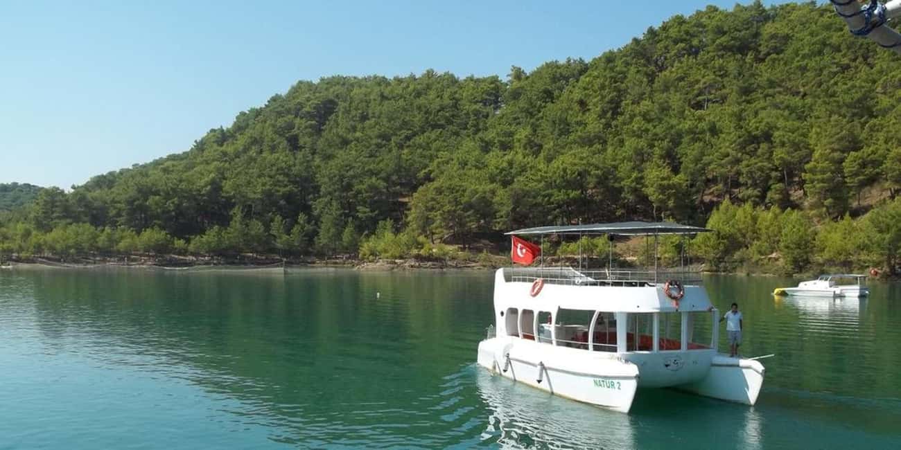 Side, Alanya: Green Canyon Boat, Waterfall&Orchards Mix Tour - Getting There the Fun Way: Open-Top Cabrio Buses and Real Panoramas