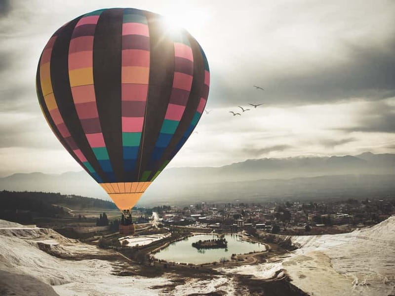 Side/Alanya: Pamukkale Hot Air Balloon Flight w/Lunch - Balloon Launch Briefing and Crew Fill-Up: The Part You’ll Remember